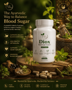 Diox Blood Sugar Support – Organic Herbal Supplement 500mg (60 Capsules) - Image 4