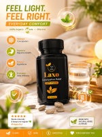 Laxo Herbal Constipation Relief Tablets - Image 3